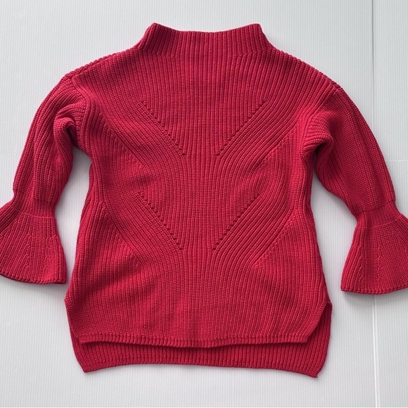 Loft, bell arm, high neck sweater - Picture 2 of 12